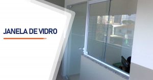 Janela de Vidro Temperado 2 Folhas